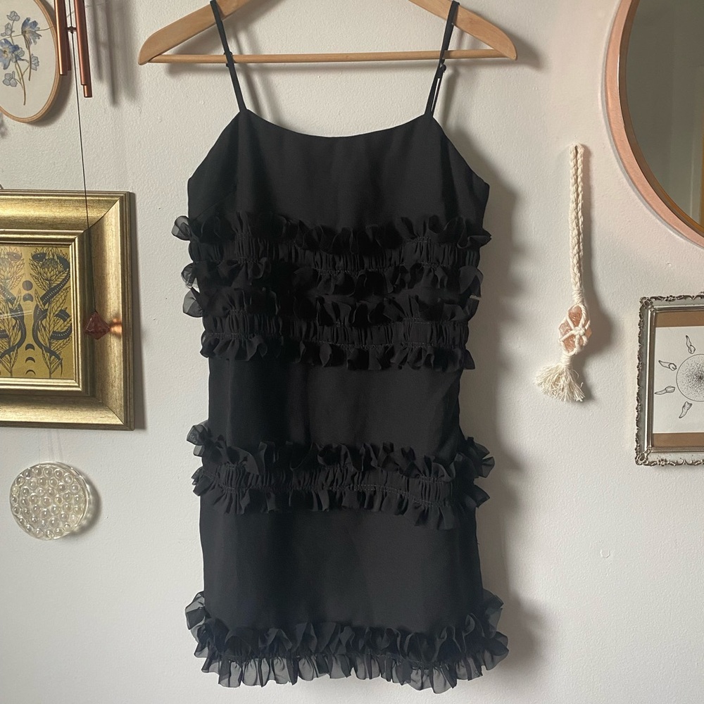 NWOT chiffon x flipper dress